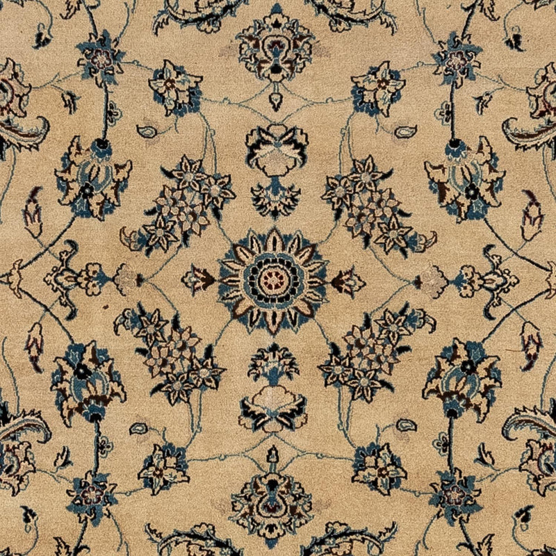 Persisk tæppe - Nain - Royal - 354 x 248 cm - mørk beige