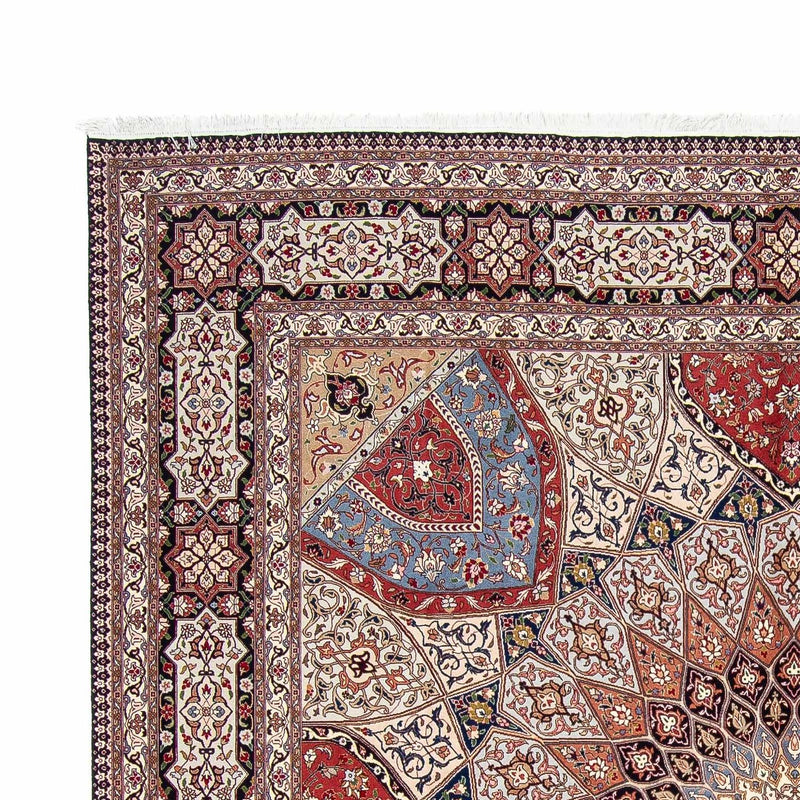 Persisk tæppe - Tabriz - Royal firkantet  - 300 x 298 cm - flerfarvet