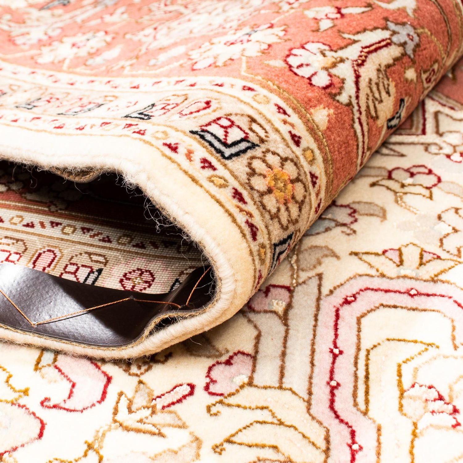 Persisk tæppe - Tabriz - Royal - 305 x 207 cm - beige