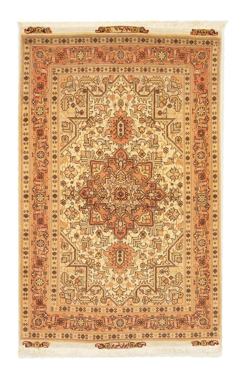 Persisk tæppe - Tabriz - Royal - 150 x 103 cm - beige