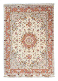 Persisk tæppe - Tabriz - Royal - 205 x 152 cm - beige