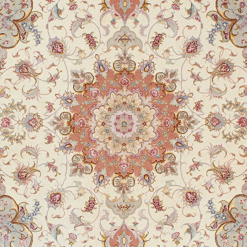 Persisk tæppe - Tabriz - Royal - 205 x 152 cm - beige
