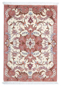 Persisk tæppe - Tabriz - Royal - 93 x 62 cm - beige