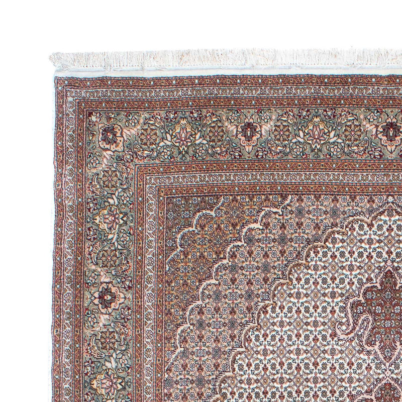 Persisk tæppe - Tabriz - 210 x 151 cm - lys brun