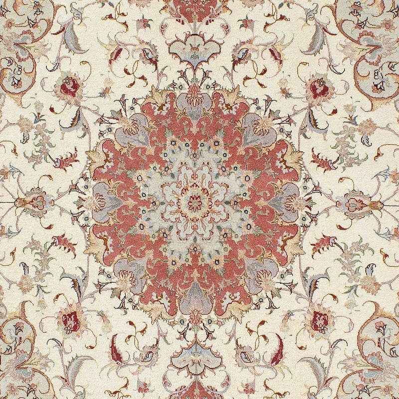 Persisk tæppe - Tabriz - Royal - 202 x 151 cm - beige