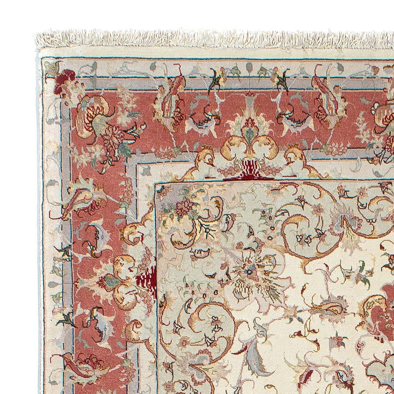 Persisk tæppe - Tabriz - Royal - 202 x 151 cm - beige