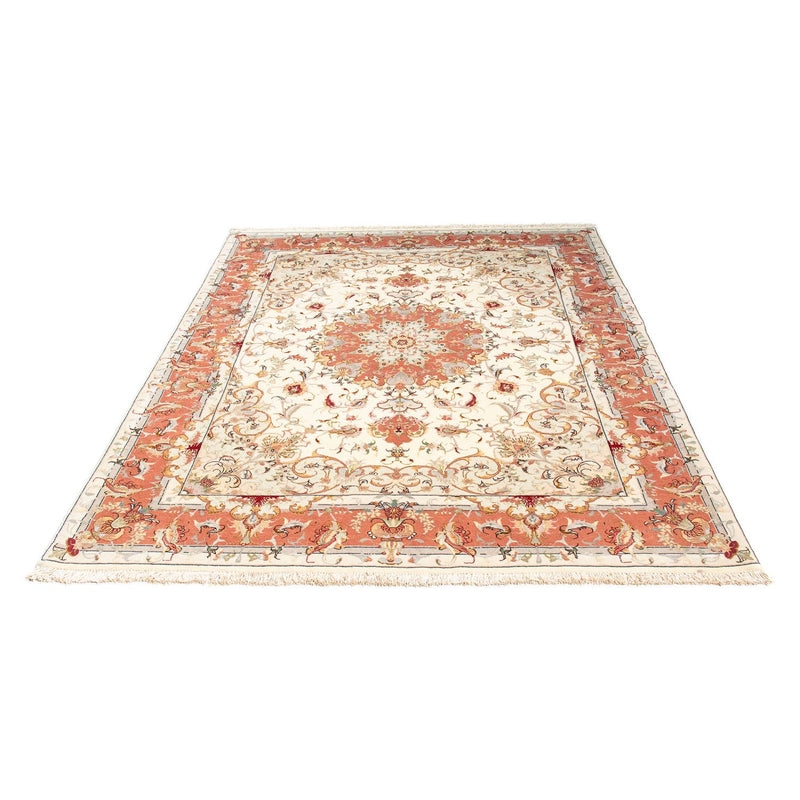 Persisk tæppe - Tabriz - Royal - 202 x 151 cm - beige