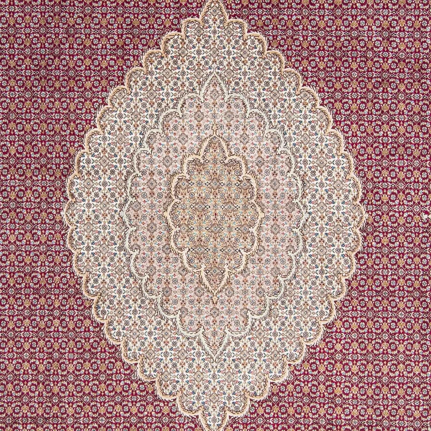 Persisk tæppe - Tabriz - 314 x 203 cm - rød