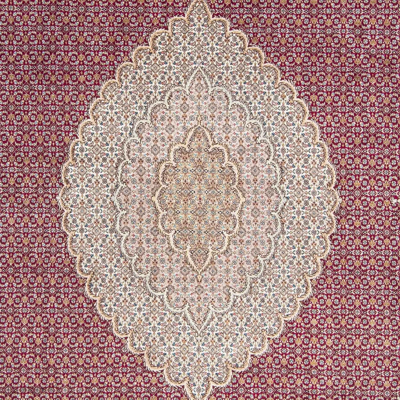 Persisk tæppe - Tabriz - 314 x 203 cm - rød