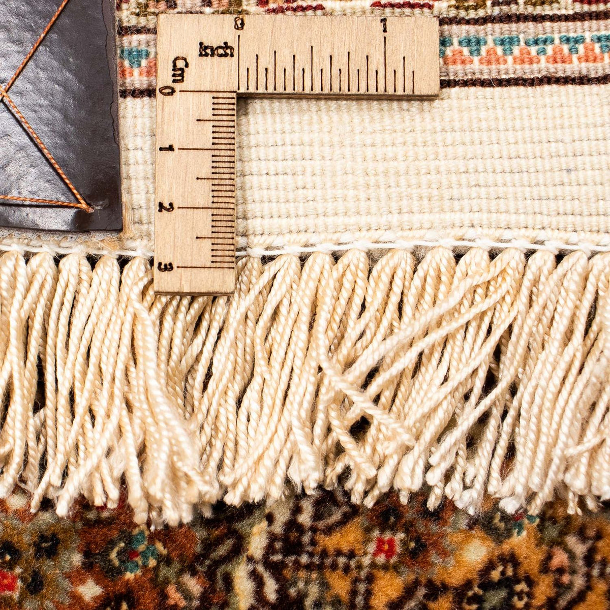 Persisk tæppe - Tabriz - 403 x 302 cm - lys brun