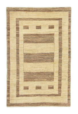 Gabbeh-tæppe - Persisk - 153 x 96 cm - beige