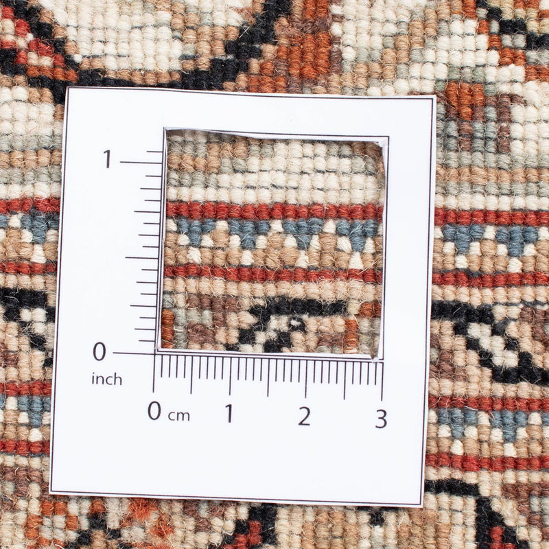 Persisk tæppe - Tabriz - 303 x 201 cm - mørkeblå