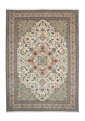Persisk tæppe - Tabriz - Royal - 300 x 205 cm - beige