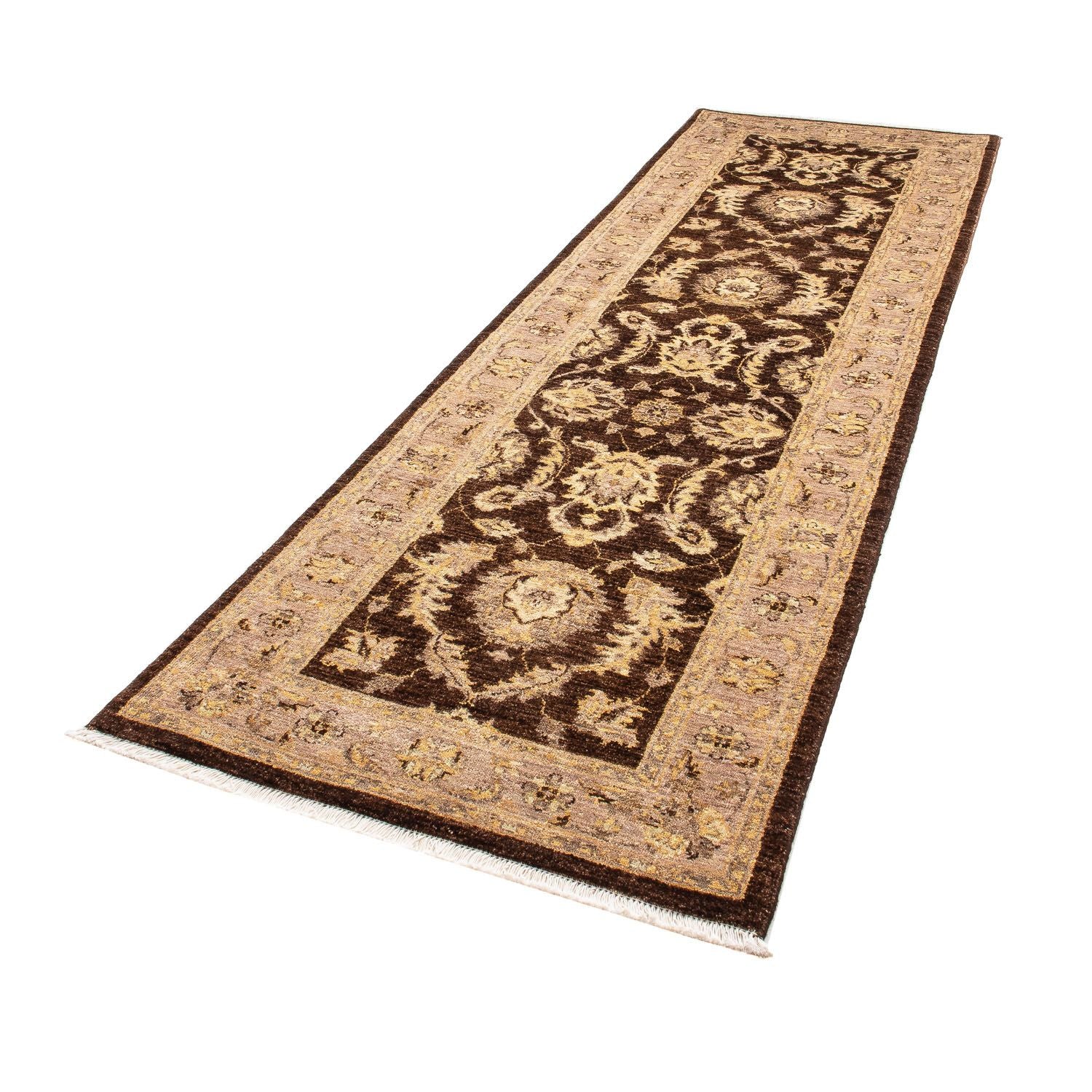 Løber Ziegler Carpet - 299 x 90 cm - mørkebrun