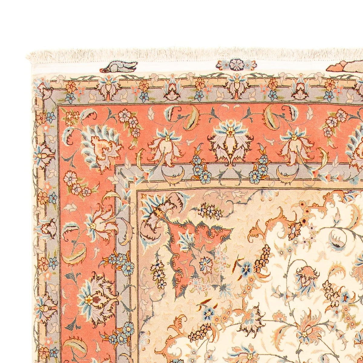 Persisk tæppe - Tabriz - Royal - 310 x 195 cm - beige