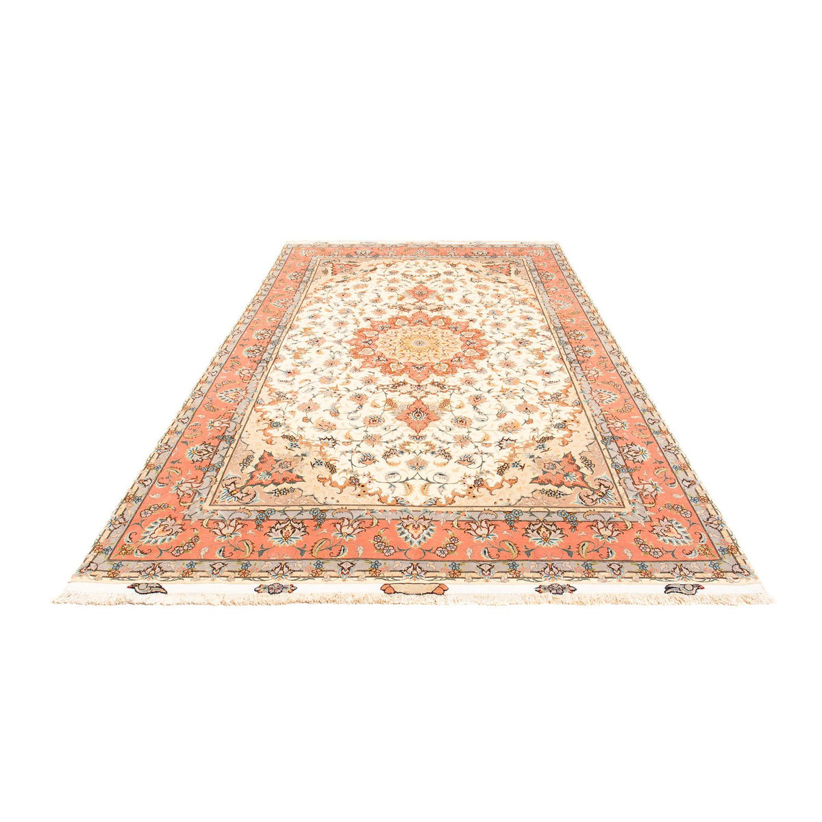 Persisk tæppe - Tabriz - Royal - 310 x 195 cm - beige