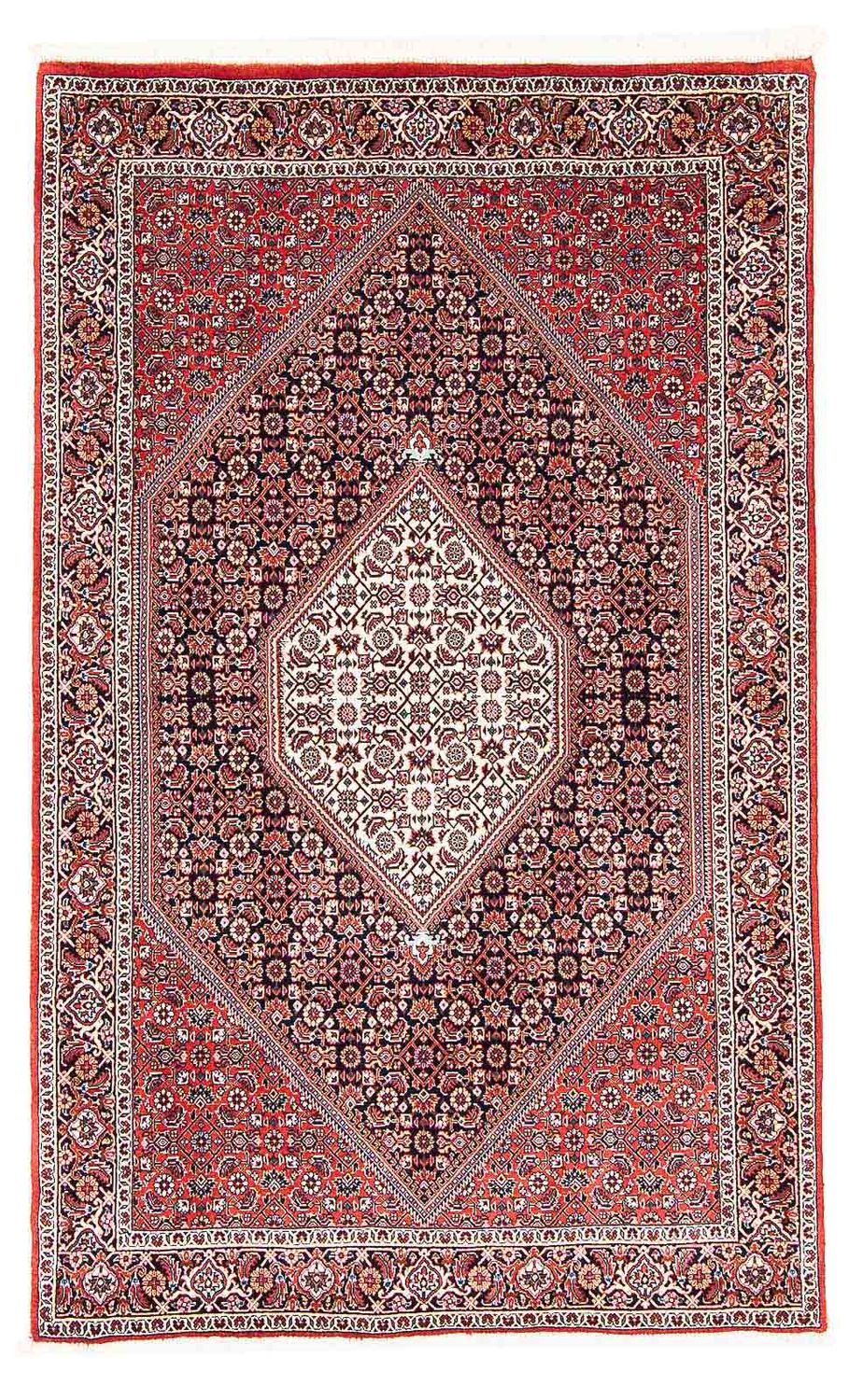 Persisk tæppe - Bijar - 173 x 109 cm - rød