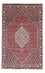 Persisk tæppe - Bijar - 172 x 110 cm - lysrød
