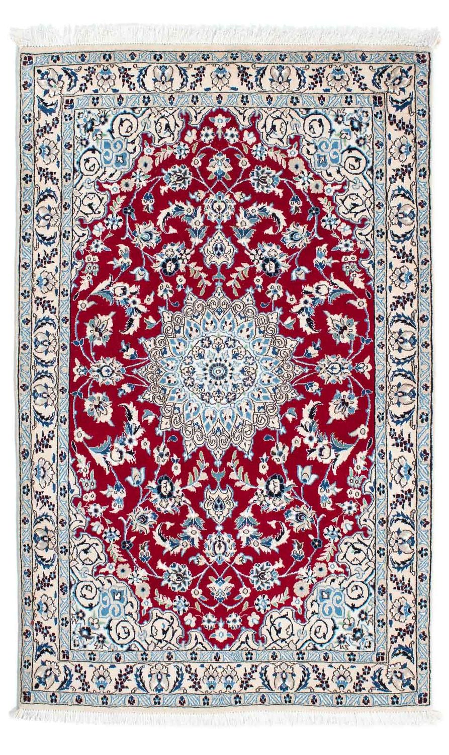 Persisk tæppe - Nain - Royal - 173 x 110 cm - mørkerød