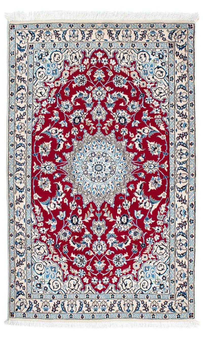 Persisk tæppe - Nain - Royal - 173 x 110 cm - mørkerød