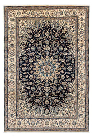 Persisk tæppe - Nain - Royal - 309 x 203 cm - sort