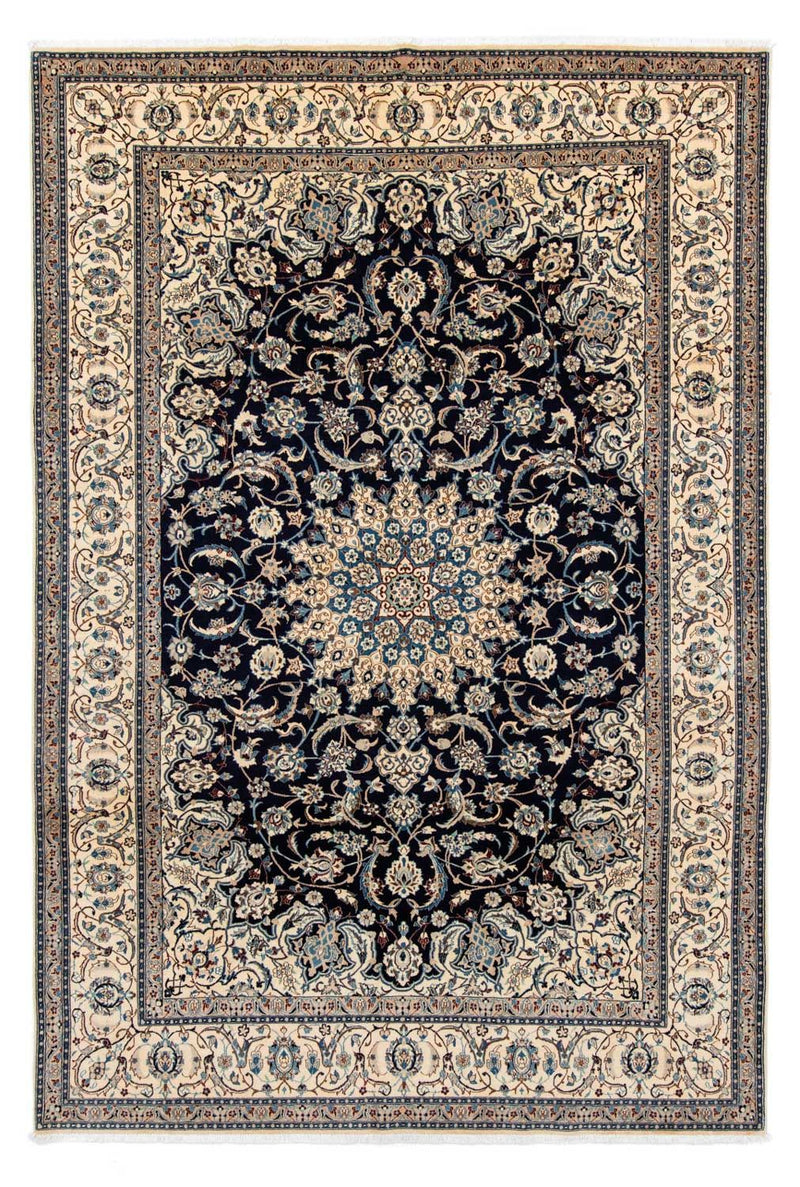 Persisk tæppe - Nain - Royal - 309 x 203 cm - sort