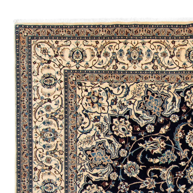 Persisk tæppe - Nain - Royal - 309 x 203 cm - sort
