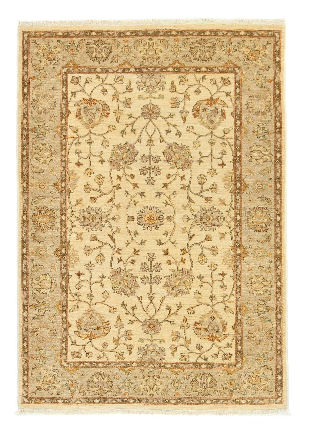 Pakistan Tæppe - 177 x 123 cm - beige