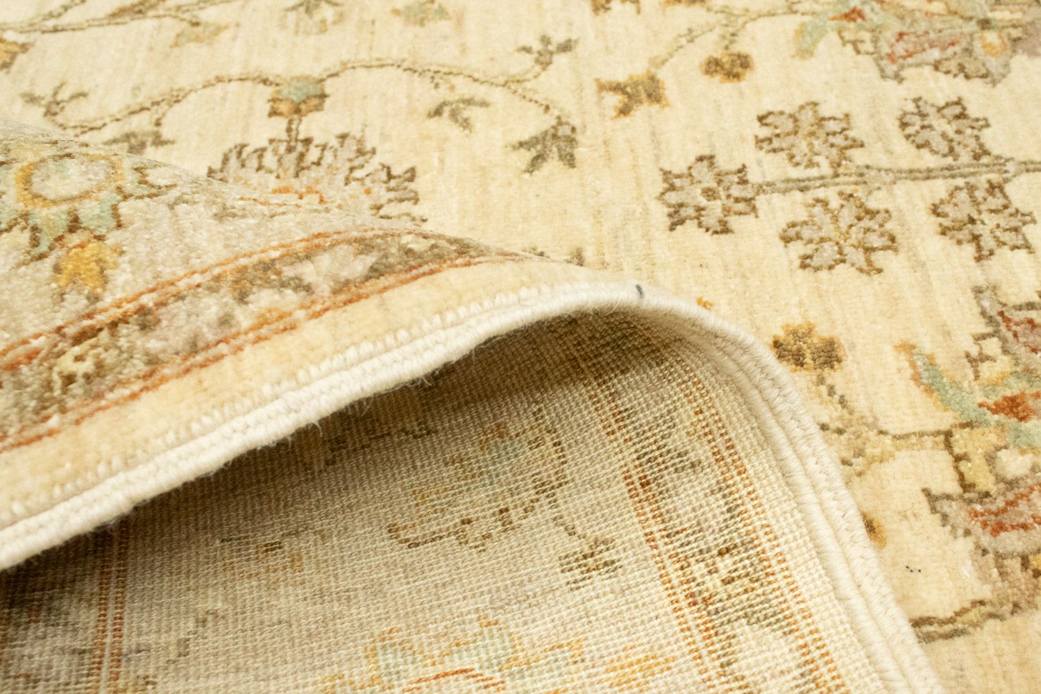 Pakistan Tæppe - 177 x 123 cm - beige
