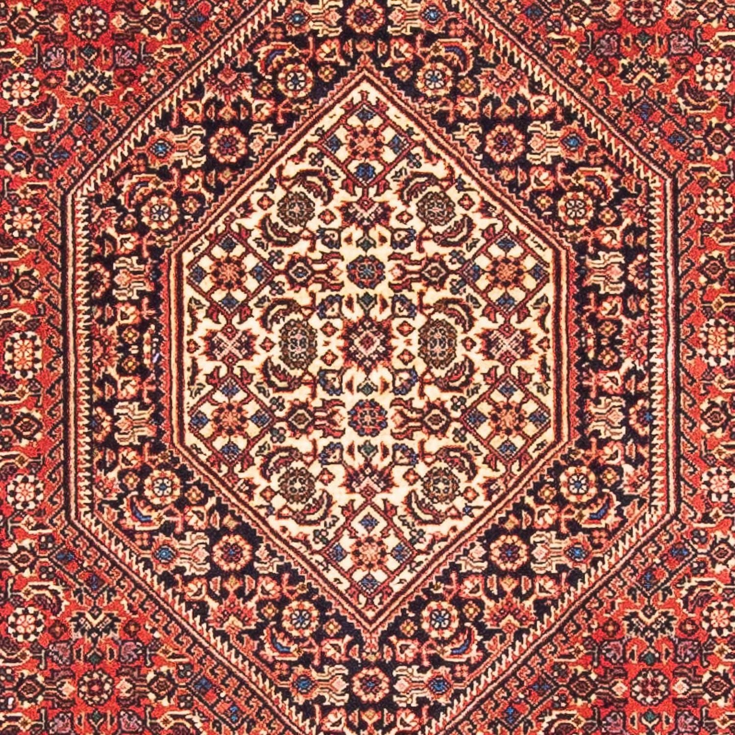 Persisk tæppe - Bijar - 153 x 92 cm - rød