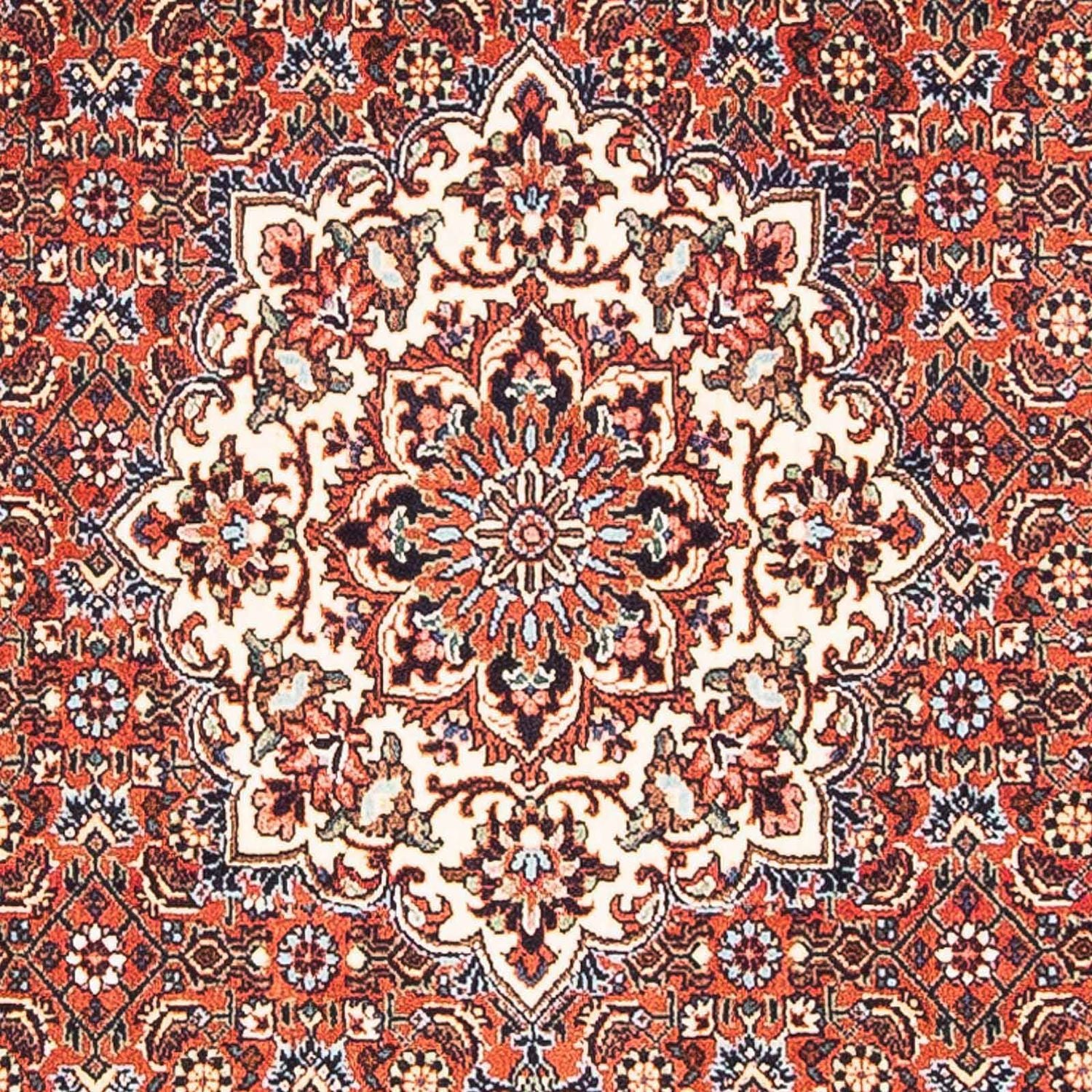 Persisk tæppe - Bijar - 148 x 88 cm - rød