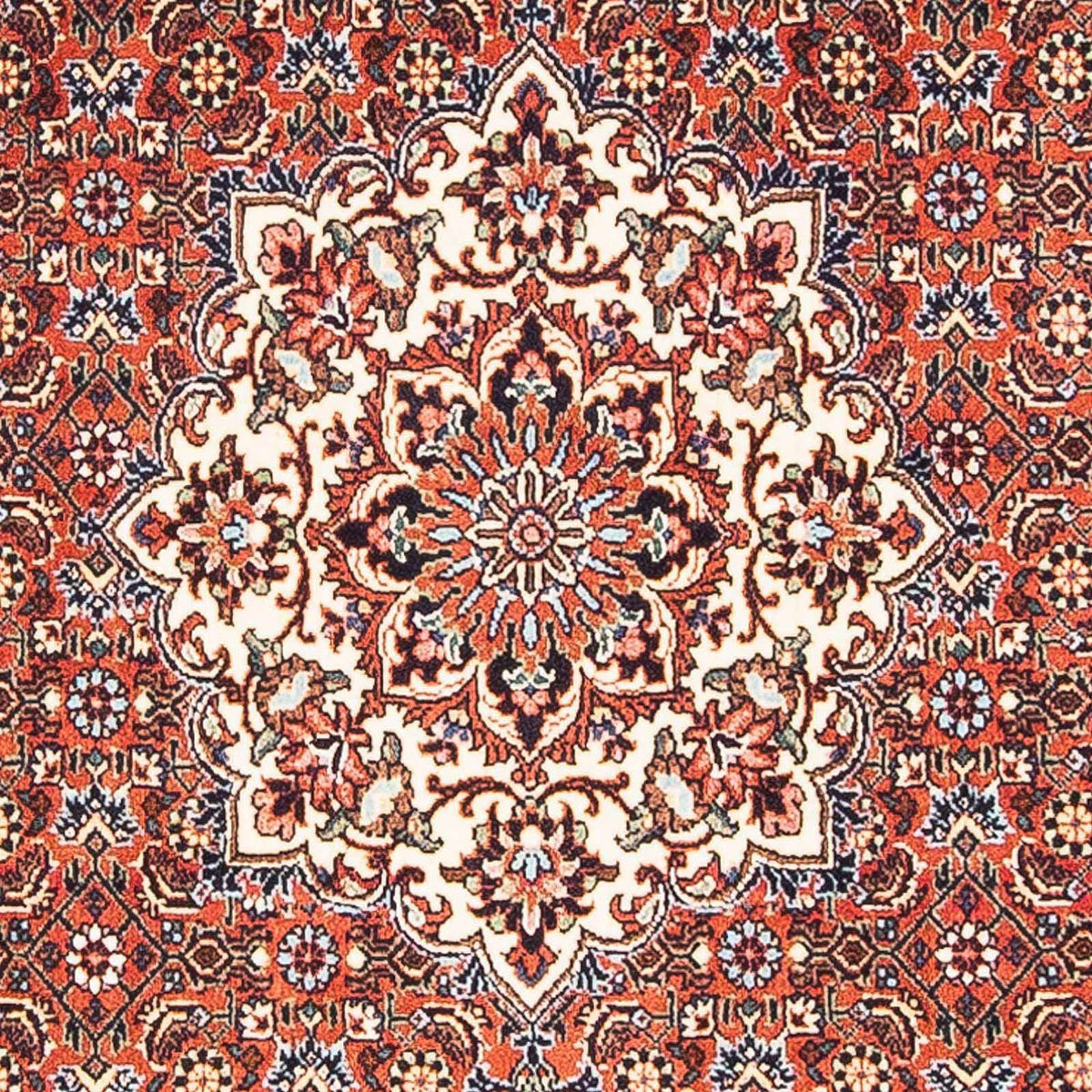 Persisk tæppe - Bijar - 148 x 88 cm - rød
