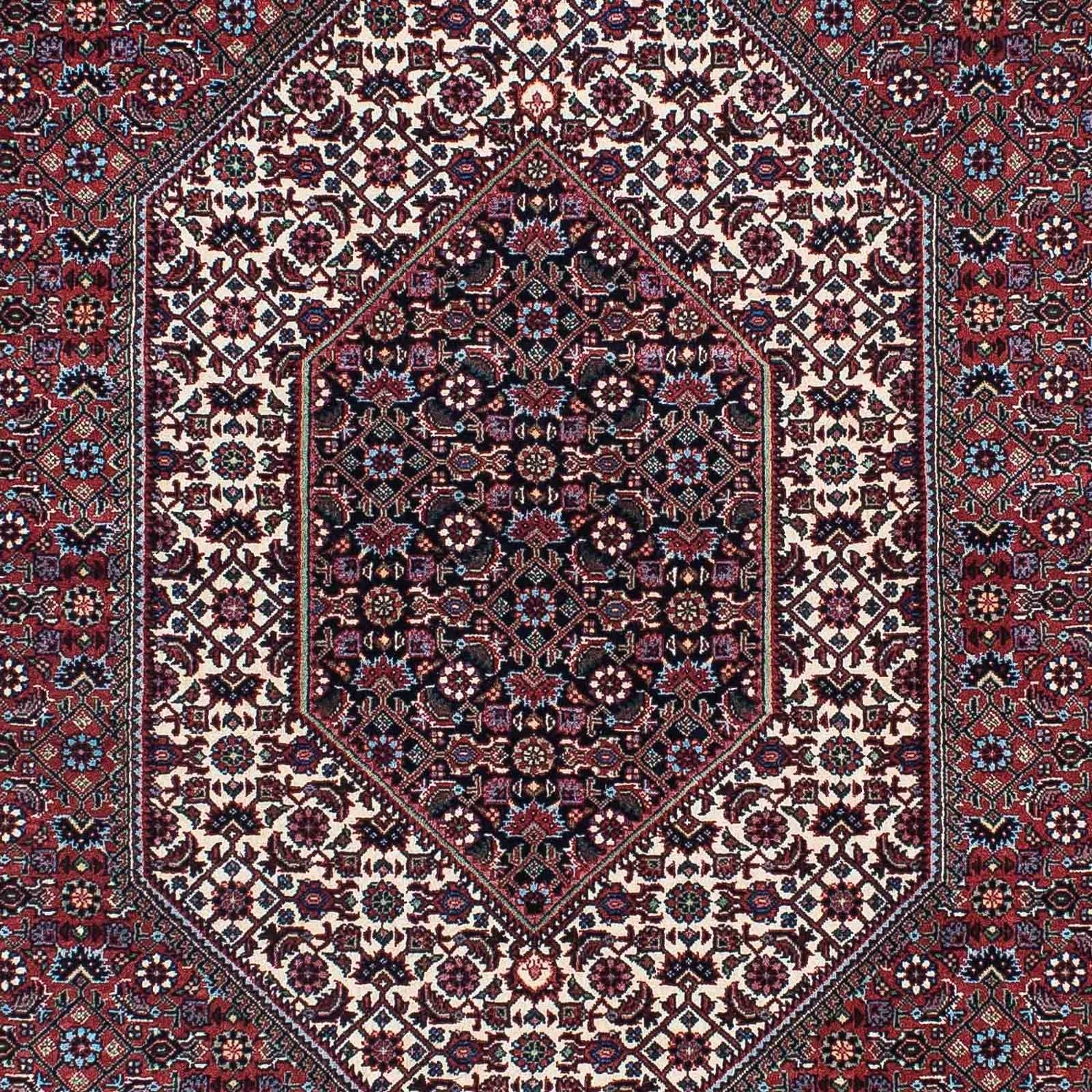 Persisk tæppe - Bijar - 205 x 132 cm - flerfarvet