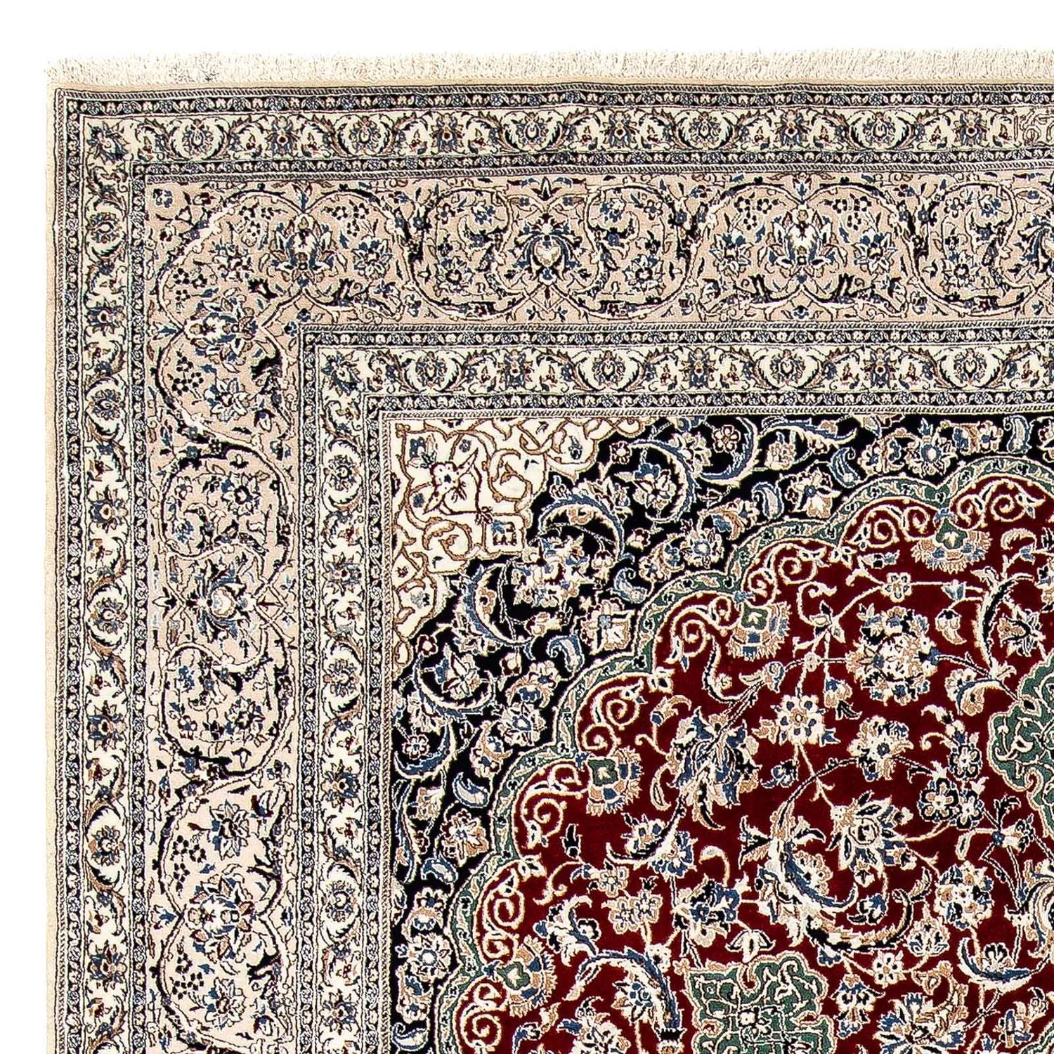 Persisk tæppe - Nain - Premium - 302 x 202 cm - beige