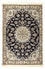 Persisk tæppe - Nain - Royal - 128 x 87 cm - mørkeblå