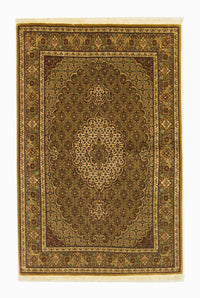 Persisk tæppe - Tabriz - Royal - 154 x 103 cm - brun