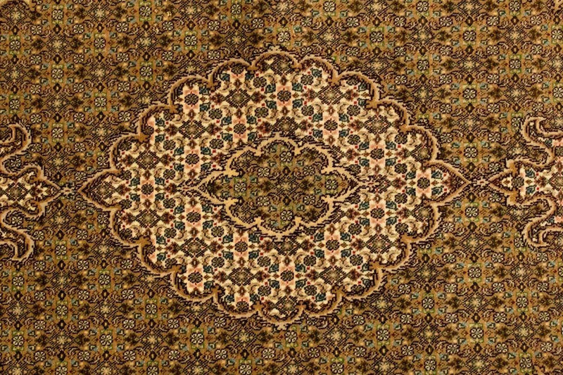 Persisk tæppe - Tabriz - Royal - 154 x 103 cm - brun