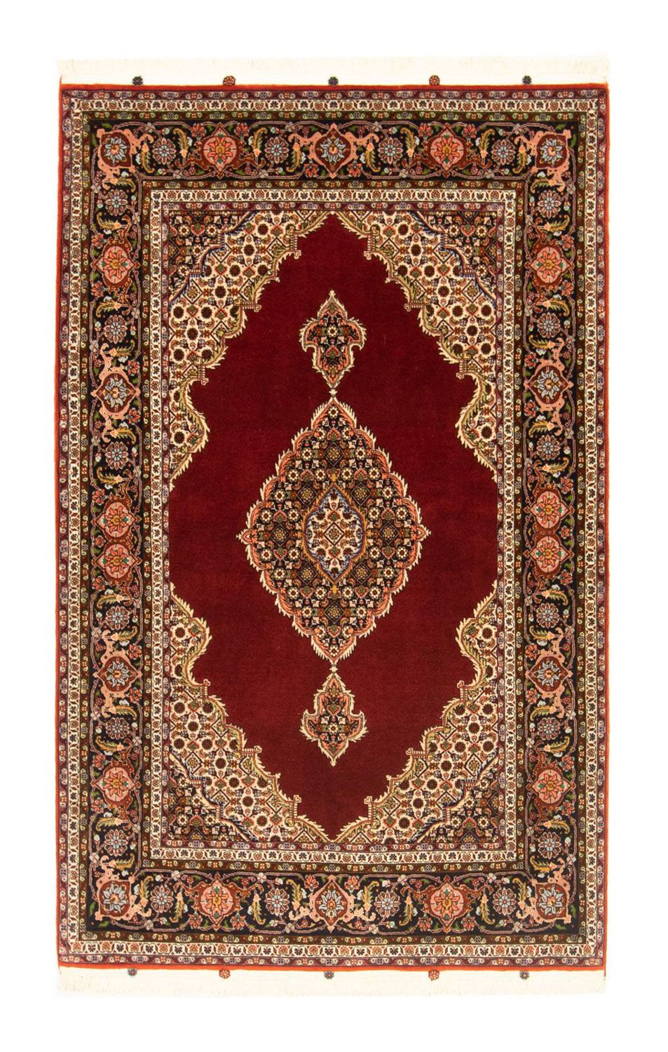 Persisk tæppe - Tabriz - Royal - 165 x 106 cm - rød