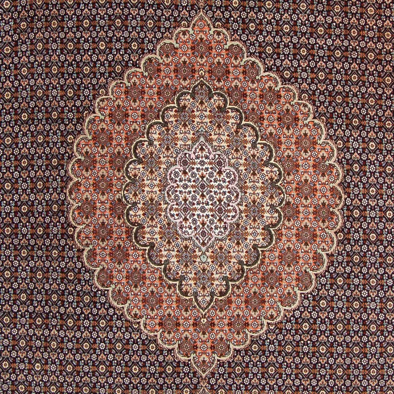 Persisk tæppe - Tabriz - 295 x 206 cm - mørkebrun