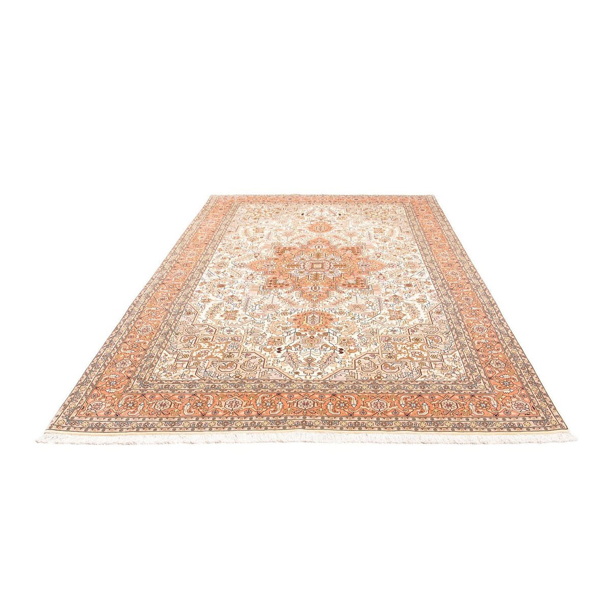 Persisk tæppe - Tabriz - Royal - 305 x 202 cm - beige