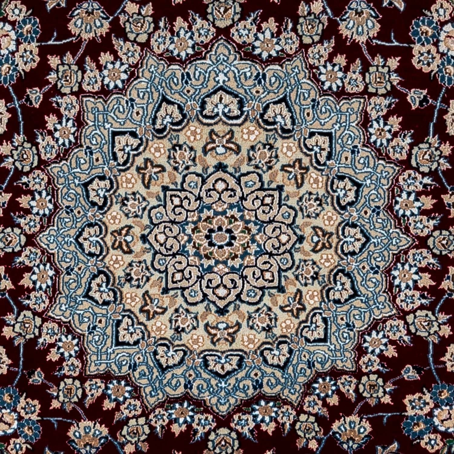 Persisk tæppe - Nain - Royal - 337 x 240 cm - mørkerød