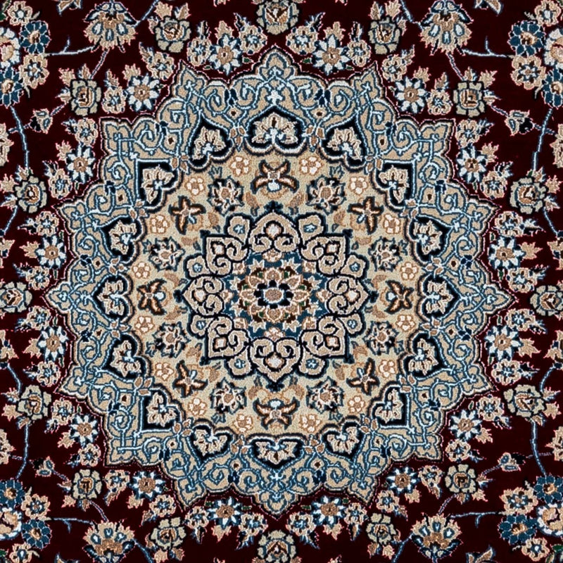Persisk tæppe - Nain - Royal - 337 x 240 cm - mørkerød