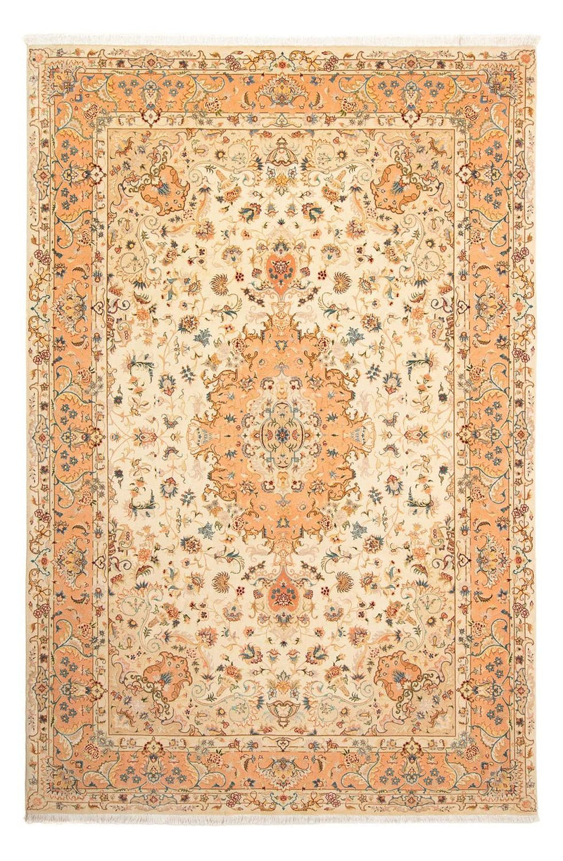 Persisk tæppe - Tabriz - Royal - 300 x 202 cm - beige
