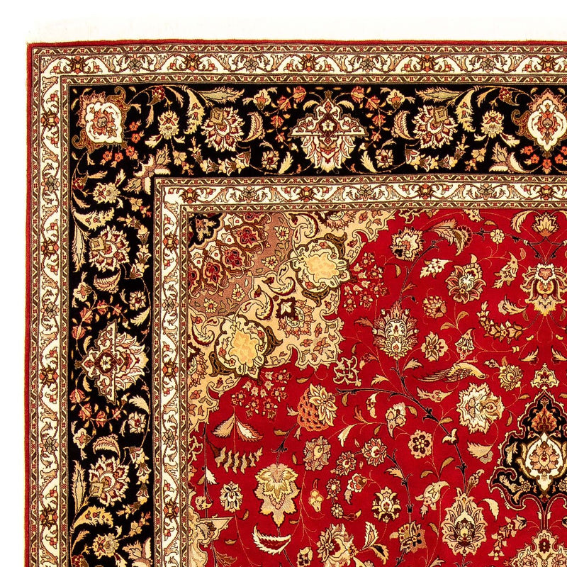 Persisk tæppe - Tabriz - Royal - 350 x 253 cm - rød