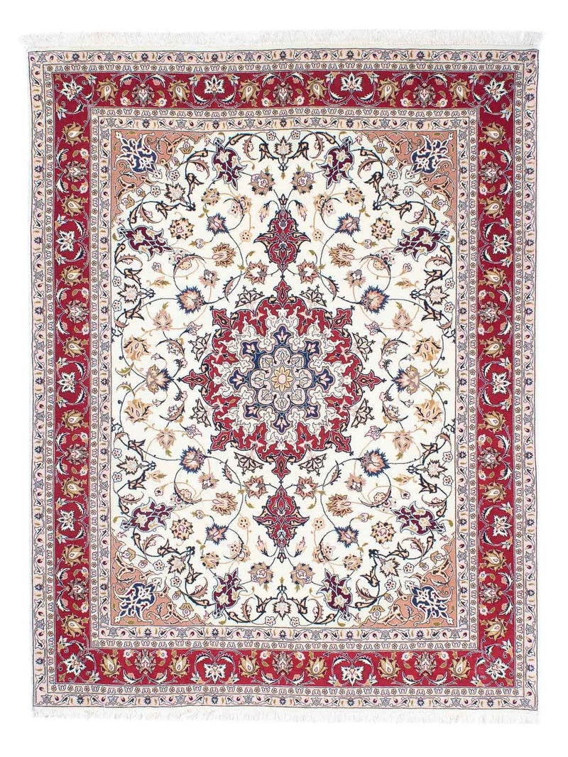 Persisk tæppe - Tabriz - Royal - 197 x 151 cm - beige