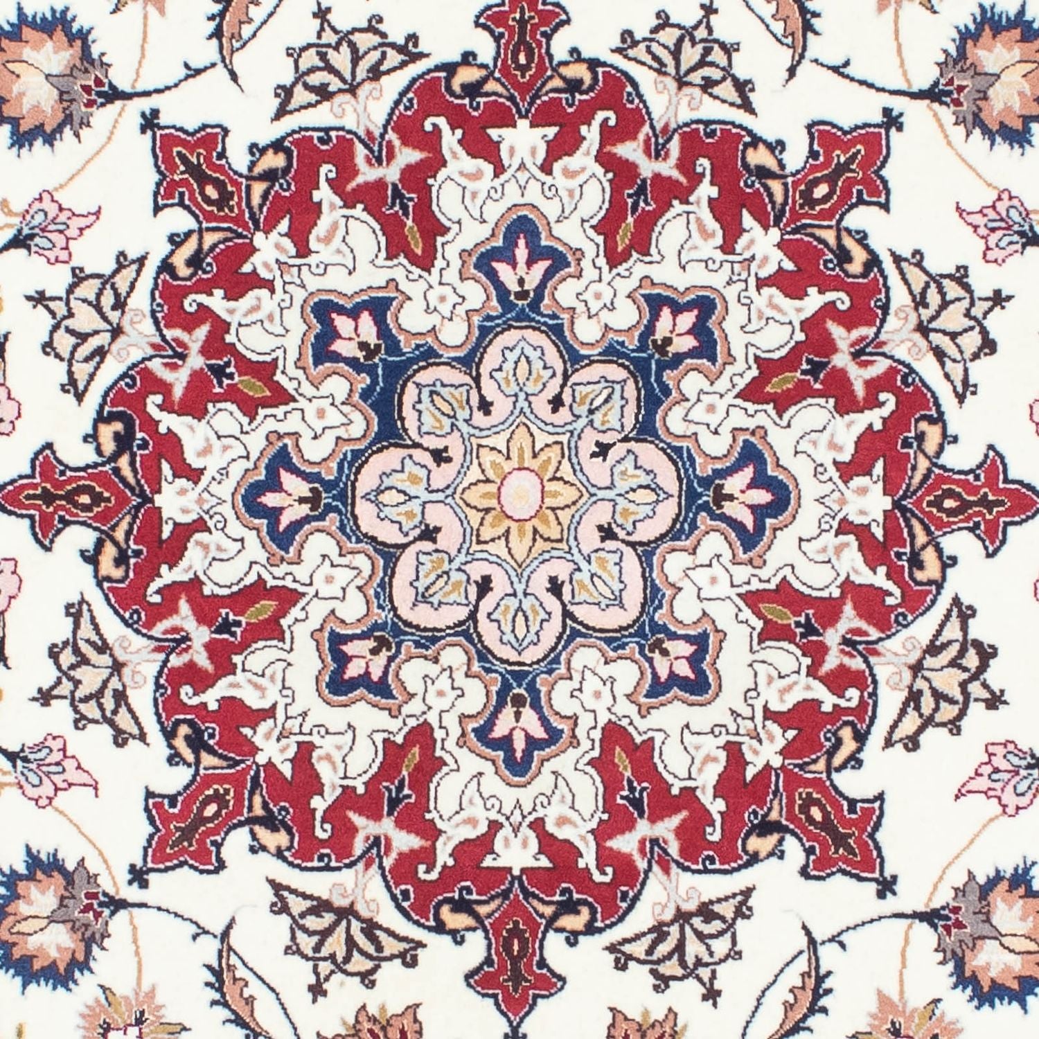 Persisk tæppe - Tabriz - Royal - 197 x 151 cm - beige