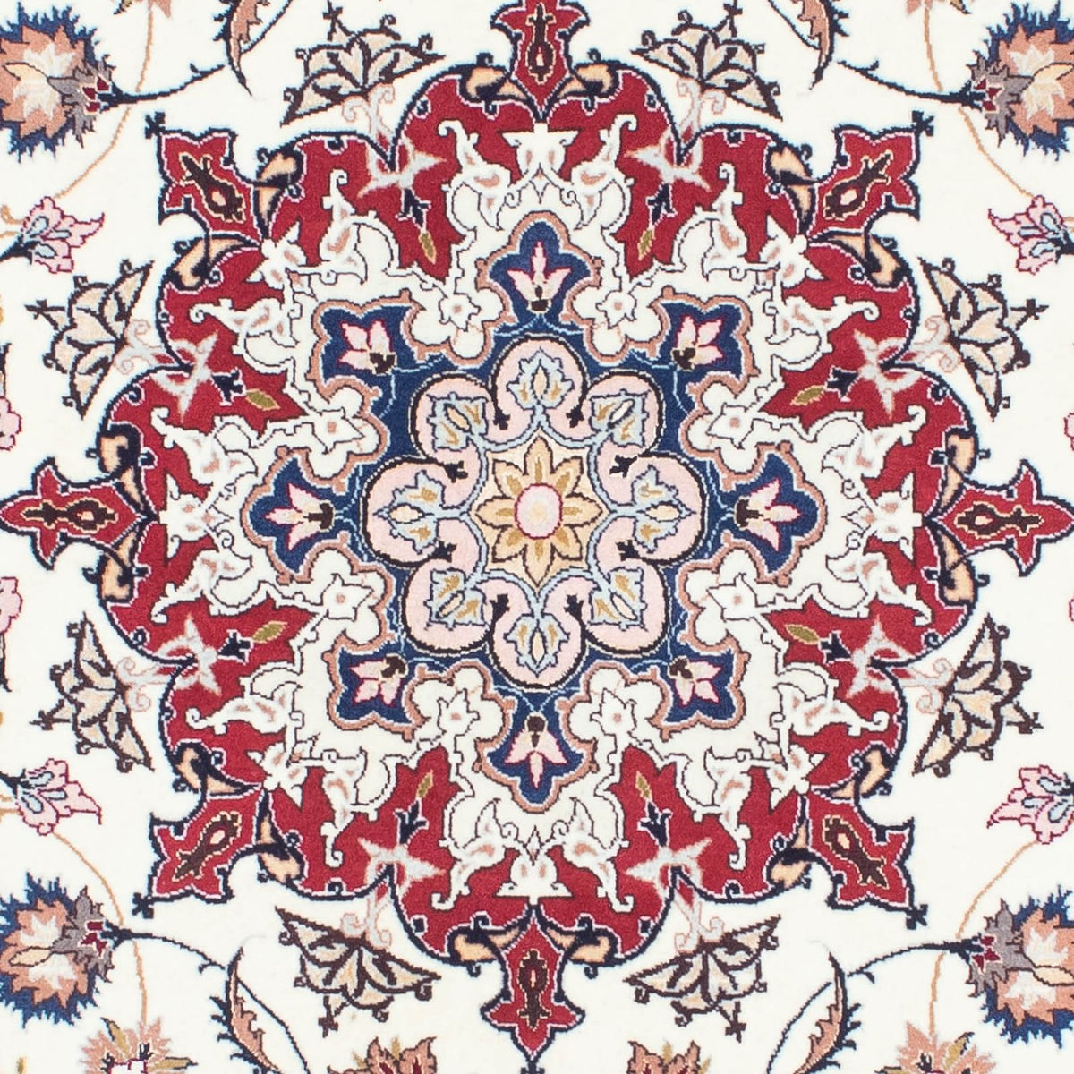 Persisk tæppe - Tabriz - Royal - 197 x 151 cm - beige