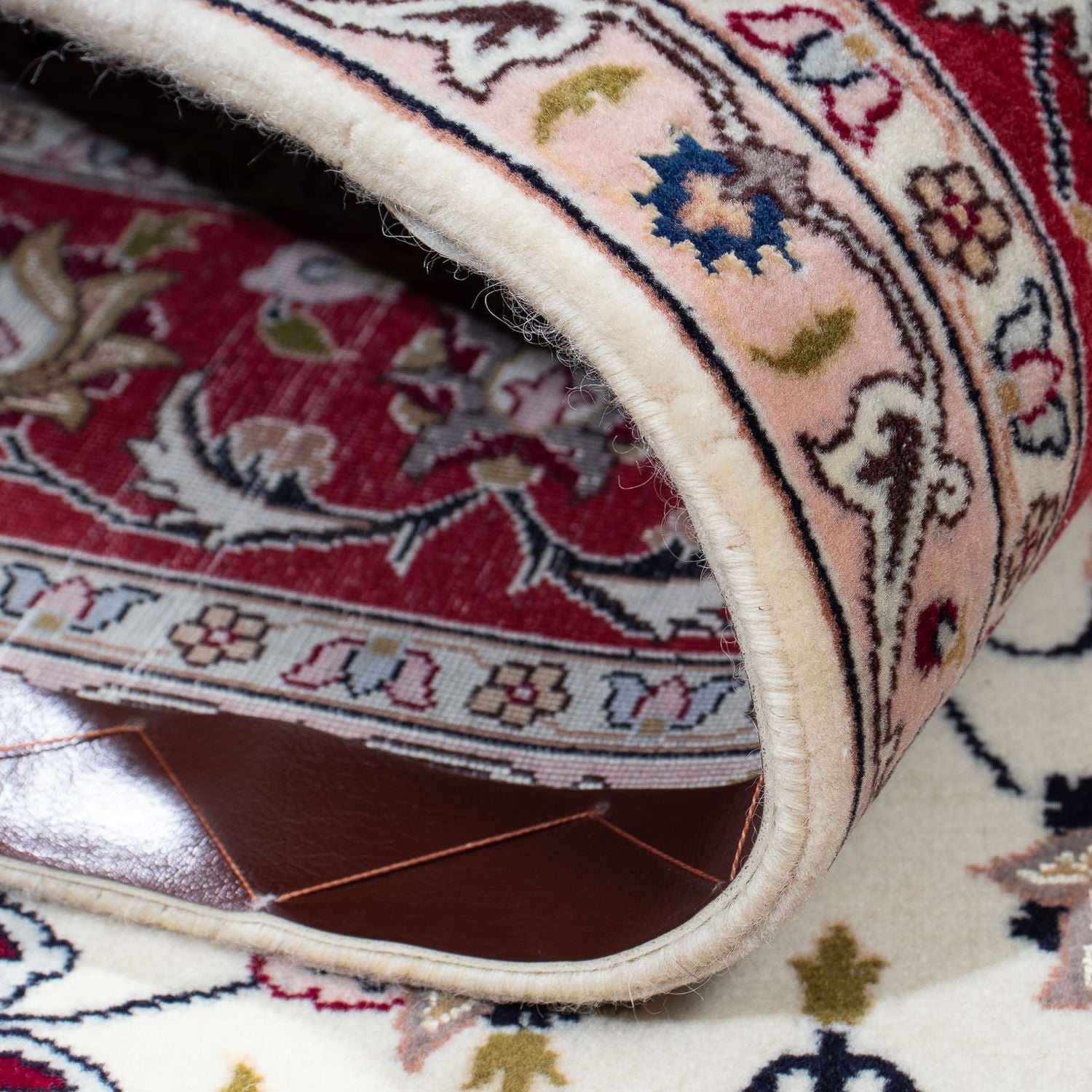 Persisk tæppe - Tabriz - Royal - 197 x 151 cm - beige