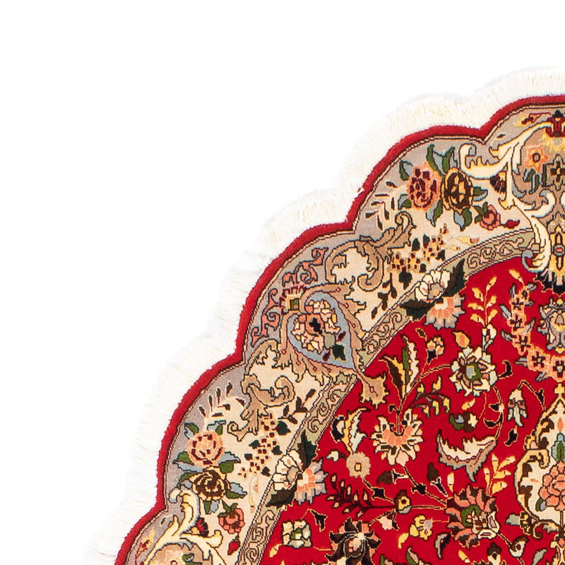 Persisk tæppe - Tabriz - Royal oval  - 200 x 130 cm - rød