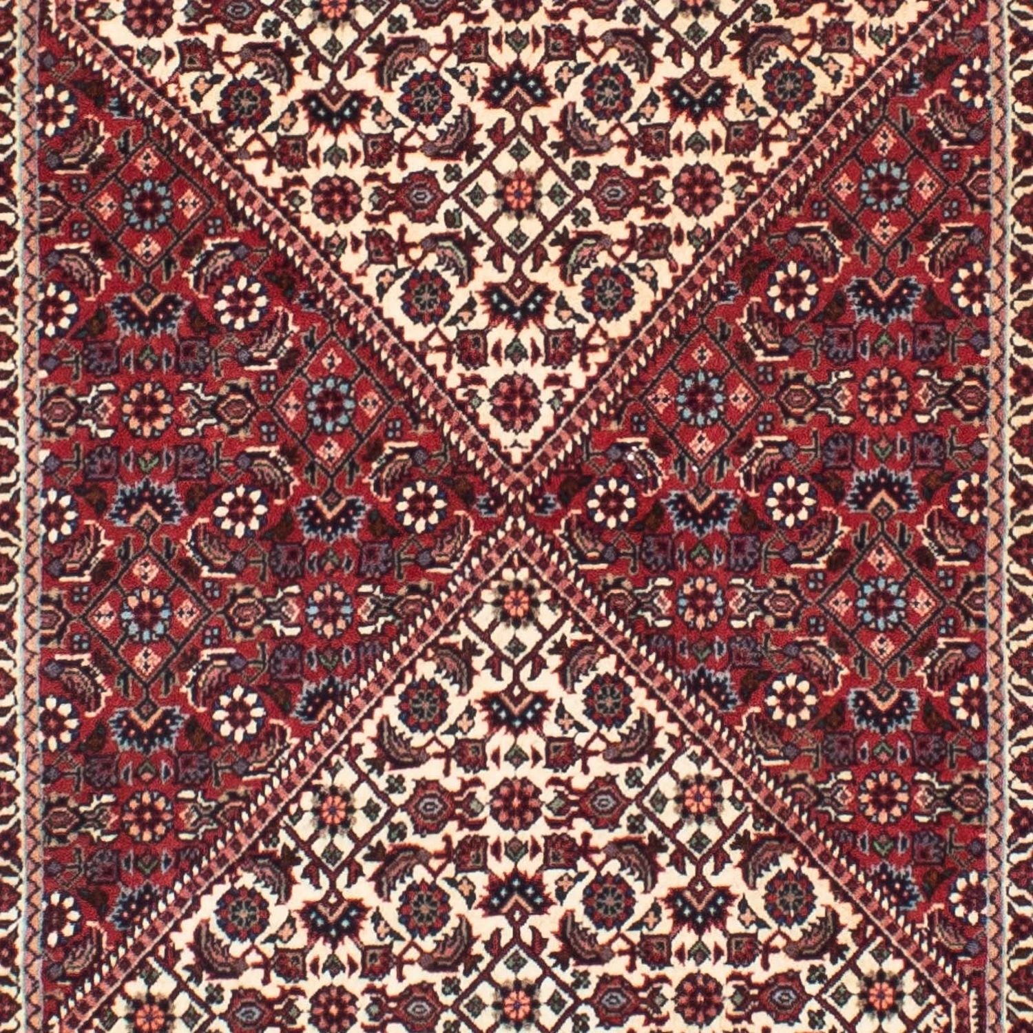 Løber Persisk tæppe - Bijar - 314 x 88 cm - rød